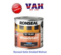 Ronseal 10 Year Woodstain Smoked Walnut 750ml