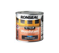 Ronseal 10 Year Woodstain Smoked Walnut 250ml