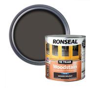 Ronseal 10 Year Woodstain Smoked Walnut 750ml