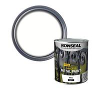 Ronseal 15 Year Direct To Metal Paint - Matt - White - 750Ml
