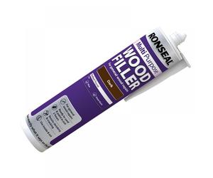 Ronseal 33368 Multipurpose Wood Filler Cartridge Dark 310Ml