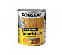 Ronseal 34572 Quick Drying Woodstain Satin Natural Pine 750Ml