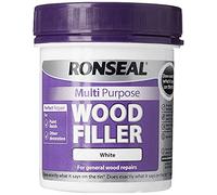 RONSEAL 34739 Ronseal Multi-Purpose Wood Filler - White 250g | Ready-to-use repair compound formulated for durable remediation of defects and imperfections in timber substrates.