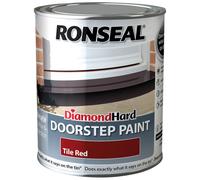 Ronseal Diamond Hard Doorstep Paint 750ml - Tile Red