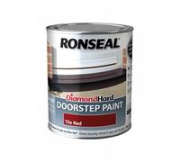 Ronseal Diamond Hard Doorstep Paint 750ml - Tile Red