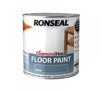 Ronseal 35756 Diamond Hard Floor Paint Satin Slate 2.5 Litre