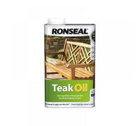 Ronseal 35819 Garden Furniture Teak Oil Can 500Ml