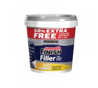 Ronseal 36546 Smooth Finish Multipurpose Wall Filler Ready Mixed 1.2Kg +50%