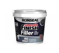 Ronseal Big Hole Smooth Finish Filler 1.2Kg, Grey