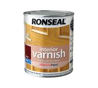 Ronseal 36827 Interior Varnish Quick Dry Satin Teak 250Ml