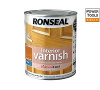 Ronseal Interior Varnish, Quick Drying Finish, Diamond Hard Protection, Antique Pine Satin, 750 ml, 1 piece