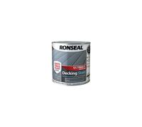 Ronseal RSLUDSS25L 2.5L Ultimate Protection Decking Stain - Slate | Ronseal Ultimate Protection Decking Stain | Slate colour finish | 2.5L container | Protects decking from weather and wear
