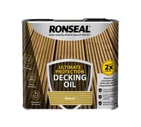 Ronseal 36933 Ultimate Protection Decking Oil Natural 2.5 Litre