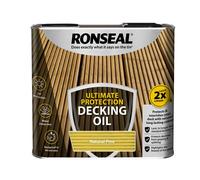 Ronseal 36936 Ultimate Protection Decking Oil Natural Pine 2.5 Litre