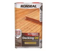 Ronseal 37297 Ultimate Protection Decking Oil Natural 5 Litre