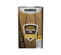 Ronseal 37297 Ultimate Protection Decking Oil Natural 5 Litre