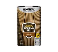 Ronseal 37298 Ultimate Protection Decking Oil Natural Cedar 5 Litre