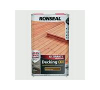 Ronseal 37299 Ultimate Protection Decking Oil Natural Oak 5 Litre