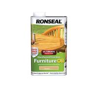 Ronseal UHWGFOCLR 500 Milliliter Natural Ultimate Protection Hardwood Garden Furniture Oil Clear