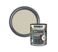 RONSEAL RSLGPWA750 GPWA750 Garden Paint White Ash 750ml, 750 ml