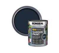 Ronseal 37406 Garden Paint Blackbird 750Ml