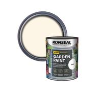 Ronseal Garden Paint Daisy – For sheds, fences, brick & terracotta – 750 ml, White