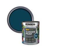 Ronseal Garden Paint Midnight Blue 750Ml, Blue