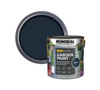 Ronseal Garden Paint 2.5L, Black Bird, For Sheds, Fences, Brick and Terracotta