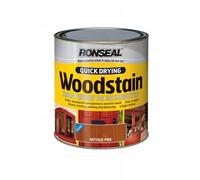 Ronseal 37462 Quick Drying Woodstain Satin Smoked Walnut 750Ml