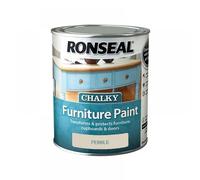 Ronseal RSLCFPP750 750 ml Chalky Furniture Paint - Pebble