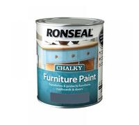 Ronseal 37488 Chalky Furniture Paint Midnight Blue 750Ml
