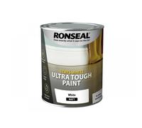 Ronseal 37526 Stays White Ultra Tough Paint Matt White 750Ml