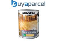 Ronseal 37540 Diamond Hard Floor Varnish Matt 5 litre RSLDHFVM5L