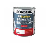 Ronseal 37559 All Surface Primer & Undercoat Exterior White 750Ml