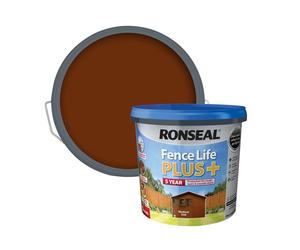 Ronseal 37622 Fence Life Plus+ Medium Oak 5 Litre