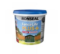 Ronseal RSLFLPPFG5L 5 Litre Fence Life Plus Paint - Forest Green
