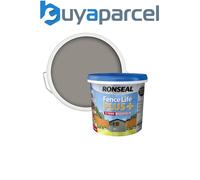 Ronseal Fence Life Plus 5 Year Protection Shed & Fence Paint Slate 5l
