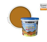 Ronseal 37631 Fence Life Plus+ Harvest Gold 5 Litre