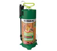 Ronseal Precision Pump Fence Sprayer - Fast, Even Coverage with Adjustable Spray. Treats a Panel in Under 3 mins. Easy to use, Durable, efficient, and no Batteries Required