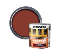 Ronseal 38686 10 Year Woodstain Deep Mahogany 2.5 Litre