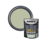 Ronseal 38790 10 Year Weatherproof Wood Paint Spring Green Satin 750Ml