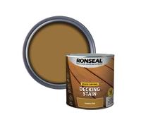Ronseal 39077 Quick Drying Decking Stain Country Oak 2.5 Litre