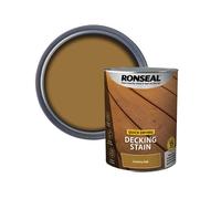 Ronseal 39084 Quick Drying Decking Stain Country Oak 5 Litre