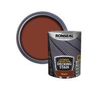 Ronseal 39118 Ultimate Protection Decking Stain Rich Mahogany 5 Litre