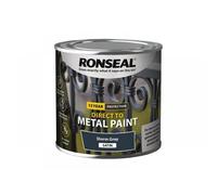 Ronseal 39191 Direct To Metal Paint Storm Grey Satin 250Ml