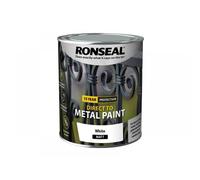 Ronseal Direct to Metal Paint White Matt 750ml 39201