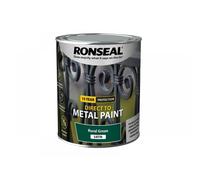 Ronseal 39203 Direct To Metal Paint Rural Green Satin 750Ml