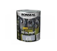 Ronseal 39204 Direct To Metal Paint Steel Grey Gloss 750Ml