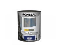 Ronseal 39390 Upvc Paint Royal Blue Satin 750Ml