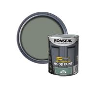Ronseal 10 Year Weatherproof Wood Paint - Sage - Satin - 750ml